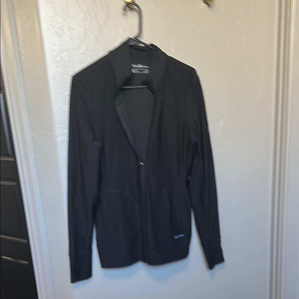 Black Eddie Bauer sport jacket